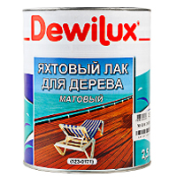 Матовый яхтовый лак DEWILUX 123-серия
